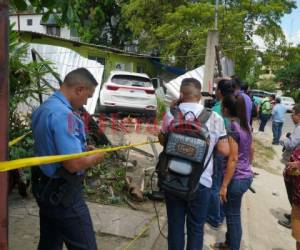 Hasta esta mañana el cuerpo del colombiano que murió en el tiroteo no había sido retirado de la morgue sampedrana.