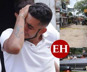 Carlos Medardo Zúniga Valdez, empresario hotelero de Juticalpa, Olancho, fue asesinado este jueves por sujetos desconocidos. En las imágenes se puede ver a los familiares del fallecido embargados por el sufrimiento de perder a un ser querido. Fotos: Estalin Irías/ El Heraldo.