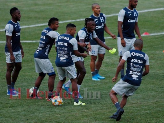 Buen ambiente se siente en el campamento de la Selección de Honduras.