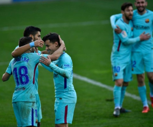 Irremediablemente el ímpetu del Eibar bajó tras el descanso, mientras el Barcelona se dedicaba a controlar la situación con un centro del campo muy sólido. Foto: Agencia AP