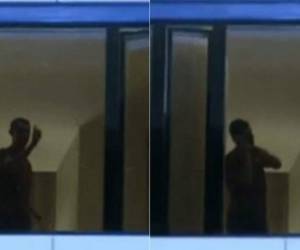 Un grupo de aficionados iraníes con vuvuzelas perturbaron el descanso de la Selección de Portugal. Fotos captura