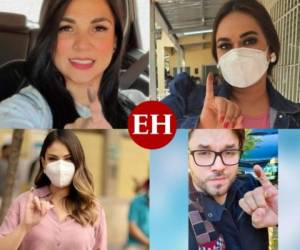 Estos reconocidos personajes de la televisión asistieron este domingo 28 de noviembre a las urnas a ejercer el sufragio por una cambio para Honduras. Fotos: Instagram