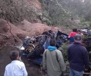 La zona del accidente en Guatemala es peligrosa y son frecuentes las tragedias mortales de tránsito. Foto: Cortesía