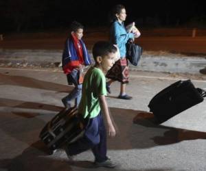 Cientos de menores cruzan Guatemala para poder llegar a los Estados Unidos. Foto: Agencia AP.