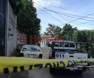 El crimen se registró en una de las subidas del barrio Buenos Aires. Fotos: Alex Pérez/El Heraldo.