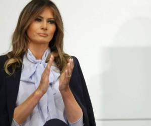 Melania Trump, primera dama de Estados Unidos. Foto AFP