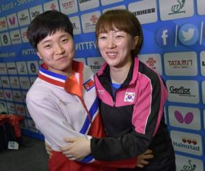 El acuerdo de Paz entre las Coreas supone la desición de las atletas.Foto:AFP