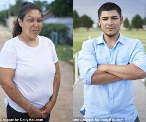 La pareja prometió que una vez pasada la tormenta se irán a vivir a un lugar donde puedan estar tranquilos. Foto: Daily Mail
