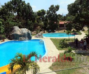El balneario La Roca de Cantarranas tiene listas sus tres piscinas y toboganes.