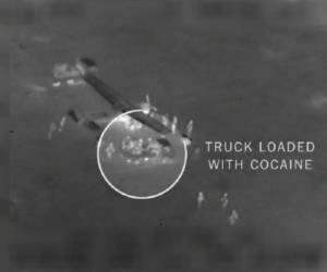 El video muestra el momento en que los agentes de la DEA disparan contra los civiles.