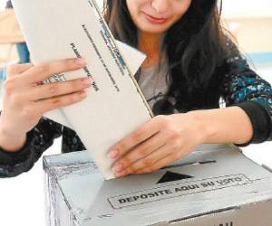 Hay diferentes formas para expresar su intención de voto.