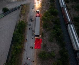Las autoridades de Honduras realizan los trámites de repatriación de seis migrantes fallecidos al interior de un tráiler en San Antonio, Texas.
