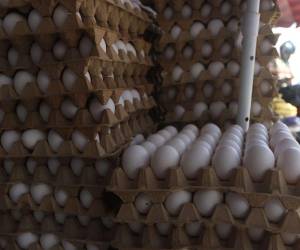 Los precios de los huevos y los granos básicos han registrado cifras históricas durante 2022 en el mercado hondureño.