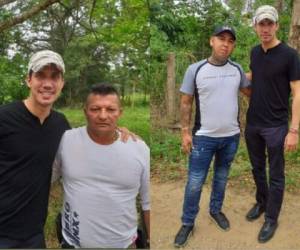 Los dos jefes de Los Rastrojos aparecen en unas fotografías junto a Juan Guaidó, lo que ha desatado la polémica en Venezuela. Foto: Twitter.