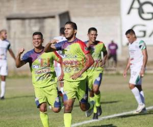 Juan Ramón Mejía anotó el segundo gol de su equipo y ya suma seis tantos en el campeonato. Foto: Marvin Salgado.