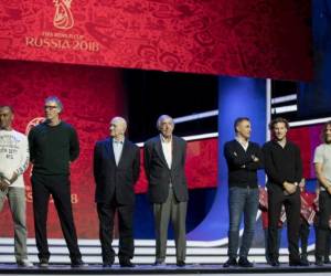 El sorteo se lleva a cabo en Rusia. Foto AP