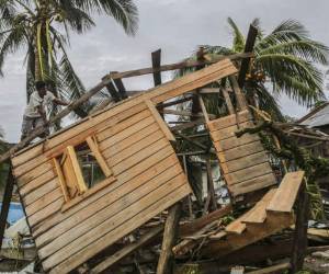 Pero la magnitud de daños aún no se conoce, principalmente en comunidades alejadas, habitadas por etnias miskitas, sumos y garífonas, creoles y mestizos. Fotos: Agencia AFP.