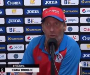 Las expulsiones en el partido ante Motagua, hizo que Pedro Troglio perdiera los estribos en la conferencia de prensa.