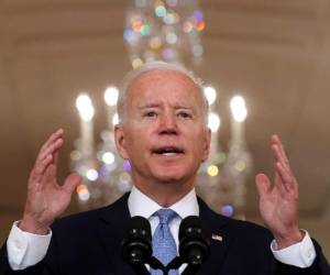 Salir de la última gran guerra posterior al 11 de septiembre fue una de las promesas de campaña de Biden al asumir el cargo. Y la idea contaba con el abrumador apoyo de la opinión pública. Foto: AFP