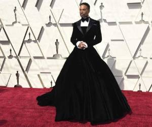 Billy Porter llega a la 91 entrega de los Oscar en el Teatro Dolby de Los Ángeles. (Foto Richard Shotwell/Invision/AP)