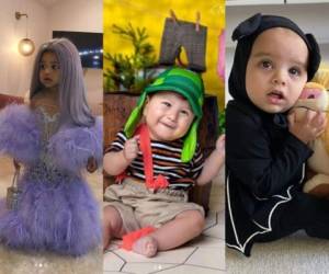 Los hijos de los famosos conquistan las redes sociales con sus tiernos disfraces en este Halloween 2019. Aquí algunos de ellos.