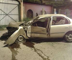 El accidente se reportó a la altura de la colonia 21 de octubre. Foto: EL HERALDO