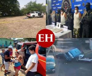 Varios encostalados en distintos puntos del país y el hallazgo de dos cuerpos en un frizer, forman parte además del resumen de sucesos de esta semana en Honduras.