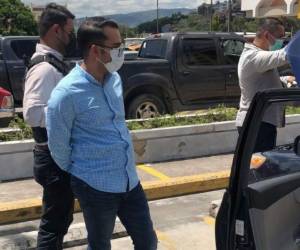 Cristhian Banegas es acusado del delito de cohecho.