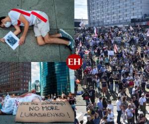 Al menos 6,700 personas fueron arrestadas en Bielorrusia cuando comenzaron las manifestaciones en protesta contra la controvertida reelección del presidente Alexandre Lukashenko, en el poder desde hace 26 años. Estas son las imágenes. Fotos AFP