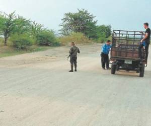 Los operativos se han centrado en las carreteras de Alianza (Fotos: Cortesía Fuerzas Armadas)