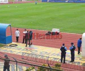 Así lucen esta mañana las instalaciones del estadio Olímpico Metropolitano de San Pedro Sula. (Foto: Delmer Martínez / Grupo Opsa)