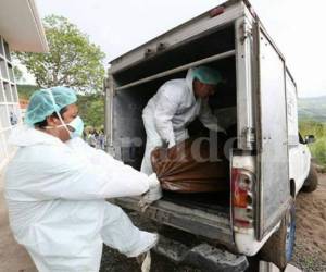 Empleados del Medicina Forense realizarán los entierros masivos en la capital de Honduras.