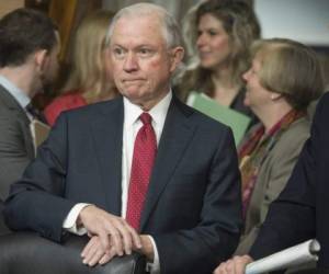 El secretario de Justicia de los Estados Unidos, Jeff Sessions. Foto: Agencia AP.