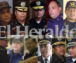 Estos son algunos de los policías suspendidos por la Comisión de Depuración Policial.