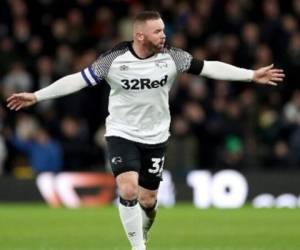 Tras ser la estrella de la selección de Inglaterra y del Manchester United, Rooney había abandonado el fútbol de su país en 2018 para iniciar una aventura en el DC United de Estados Unidos. Foto: Derby County.