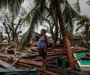 Los huracanes Eta y Iota dejaron una estela de luto y devastación a su paso, este 2021, al menos cinco tormentas formadas en el Océano Atlántico podrían convertirse en huracanes según los expertos. Foto: AFP