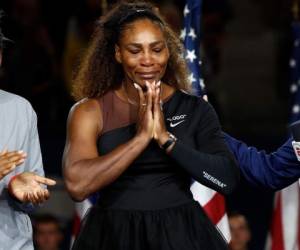 El ataque de ira de Serena Williams contra el árbitro de silla de la final del torneo neoyorquino dio la vuelta al mundo. Foto: AFP