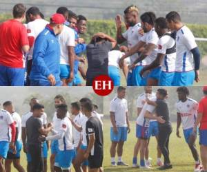 Así fue la despedida de Michael Chirinos en Olimpia, quien tendrá una nueva aventura futbolística fuera del país. Foto: EL HERALDO.