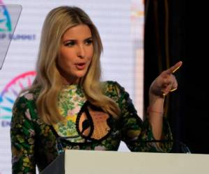 Ivanka Trump llegó a la India para promover su línea de ropa. Foto: AP