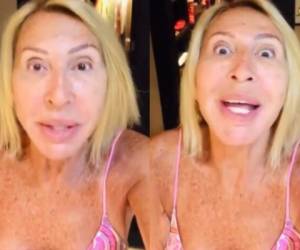 Capturas tomadas del video que publicó Laura Bozzo en su cuenta de Instagram.