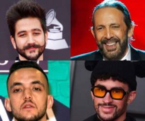 Camilo, Juan Luis Guerra, C. Tangana y Bad Bunny son los más nominados en los Latin Grammy del 2021.