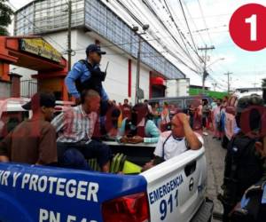 Un enfrentamiento entre la Policía Militar (PM) y supuestos miembros de la pandilla 18 se registró la mañana de este lunes en la colonia El Pedregal de la capital de Honduras.En el hecho, una joven que pasaba por el lugar y algunos de los pandilleros resultaron con heridas producto de la balacera. Al menos seis miembros del Barrio 18 fueron detenidos.