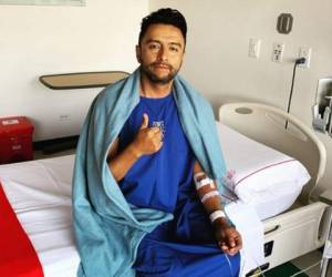 Alex Campos estuvo ingresado en el hospital por cinco días. Foto: Instagram