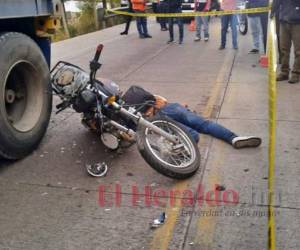 Los motociclistas son los que sufren más accidentes.