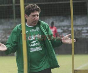 Héctor Vargas, entrenador de Marathón. (Foto: El Heraldo)