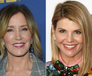Las actrices Felicity Huffman ('Desperate Housewives'), de 56 años, y Lori Loughlin ('Full House'), de 54, están involucrados junto a grandes empresarios. Foto: AFP
