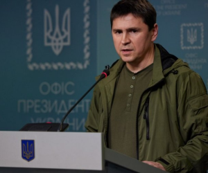 El asesor presidencial ucraniano Mykhailo Podoliak.