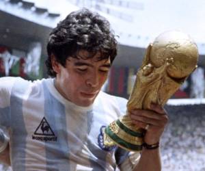 Diego Armando Maradona en el Mundial de México 1986. Foto:AFP
