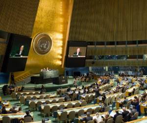 La presidencia de la asamblea general corresponde cada año por turno a una región determinada, Honduras podrá presidirla en representación al Grulac, a partir de septiembre cuando inicie el período de sesiones. (Foto: ONU)