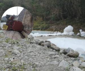 El río Tiste, afluente del río Chamelecón, sufrió las consecuencias graves del derramamiento de diez mil galones de ácido sulfónico lineal que transportaba un camión cisterna que volcó en La Entrada, Copán, zona occidente de Honduras.